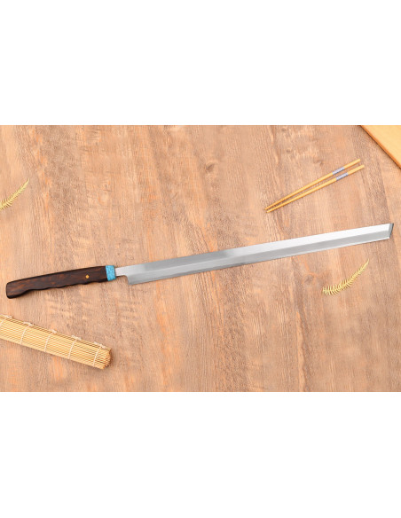 Nakamura WS2 54cm maguro japanese handmade tuna knife with saya