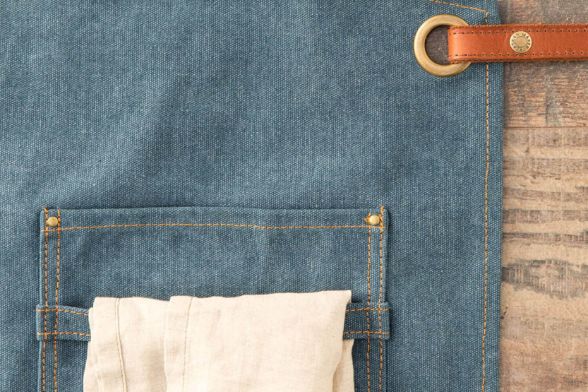 Grembiule da cucina in cotone vintage Alaskan Maker N°325