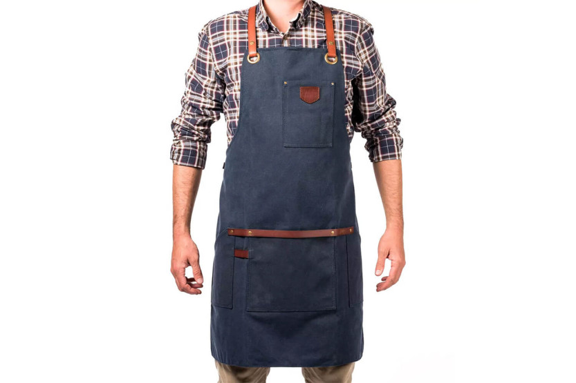 Alaskan Maker N°547 vintage canvas kitchen apron