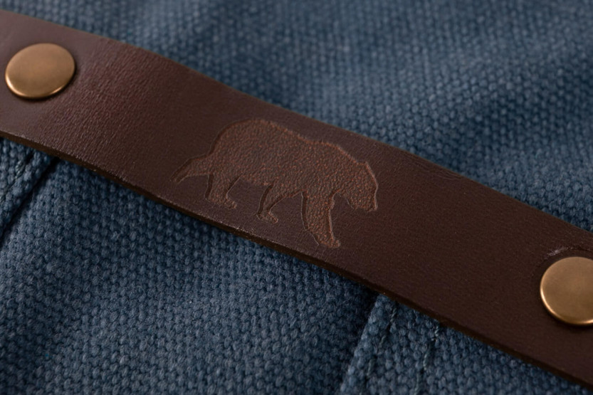 Alaskan Maker N°547 vintage canvas keukenschort