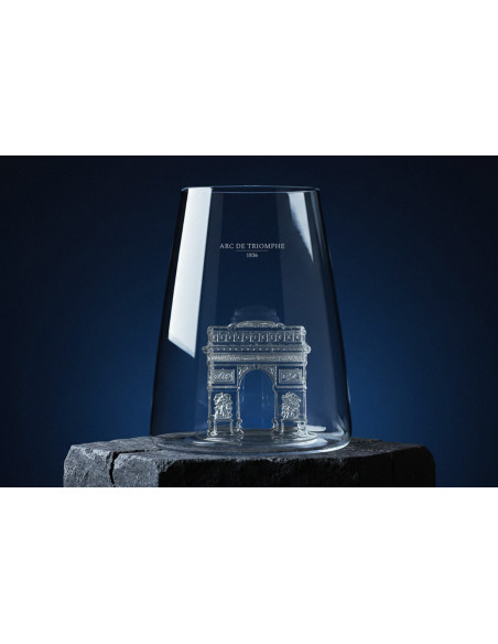 Alaskan Maker Iconic Monuments Arc de Triomphe bicchiere da liquore lungo in cristallo