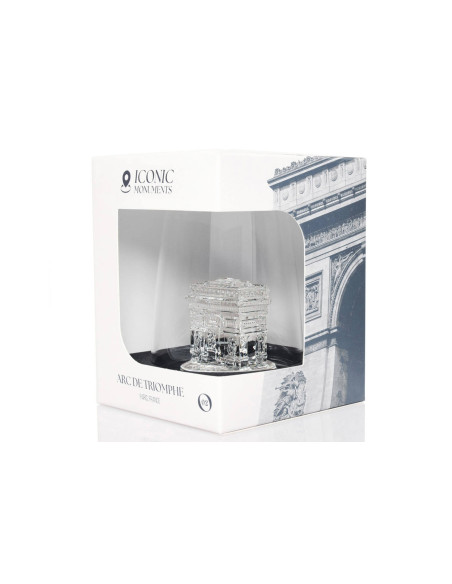 Alaskan Maker Iconic Monuments Arc de Triomphe bicchiere da liquore lungo in cristallo