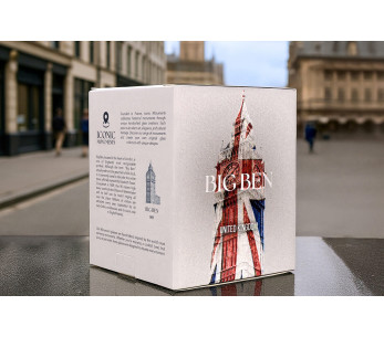 Alaskan Maker Monumenti iconici Big Ben bicchiere lungo in cristallo 2
