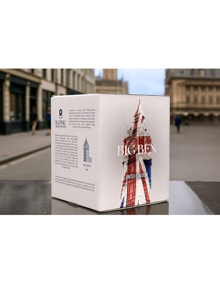 Alaskan Maker Monumentos Icónicos Big Ben copo de cristal longo para bebidas espirituosas