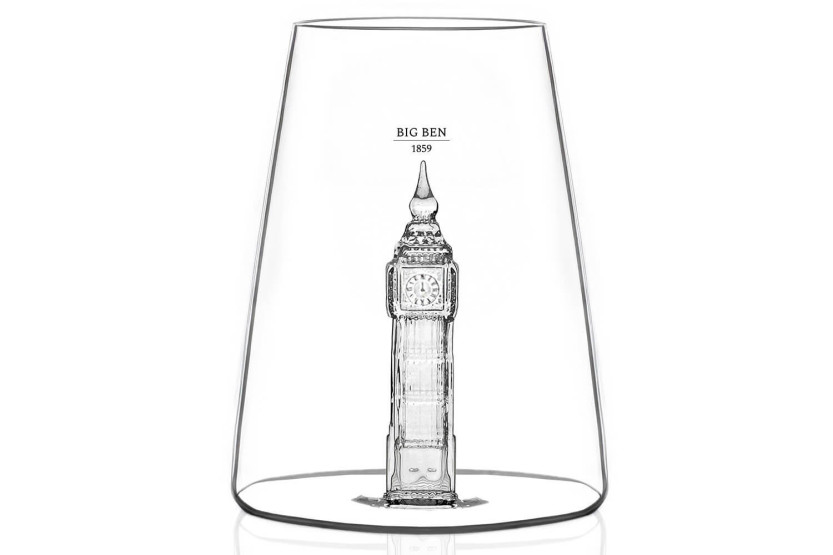 Copo de cristal longo Alaskan Maker Iconic Monuments Big Ben