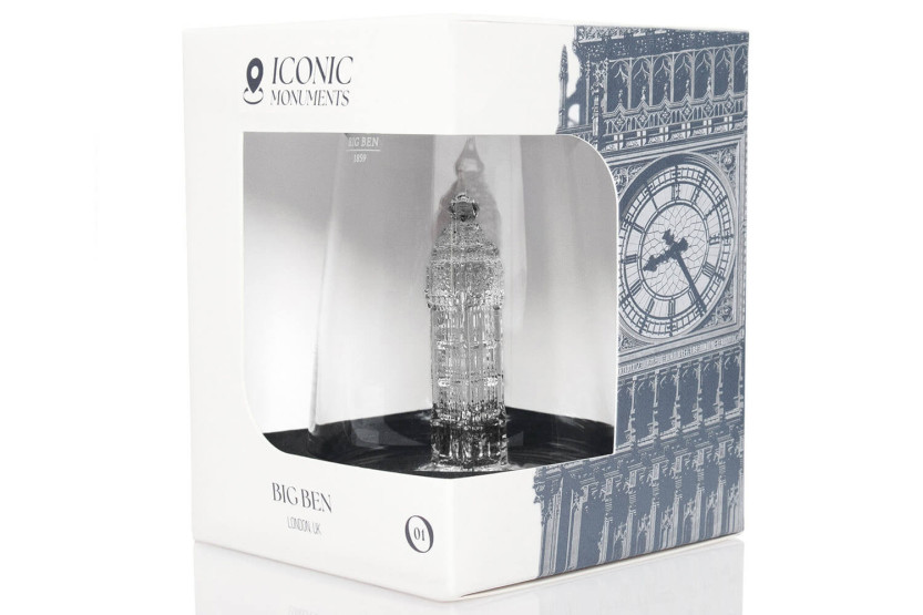 Copo de cristal longo Alaskan Maker Iconic Monuments Big Ben