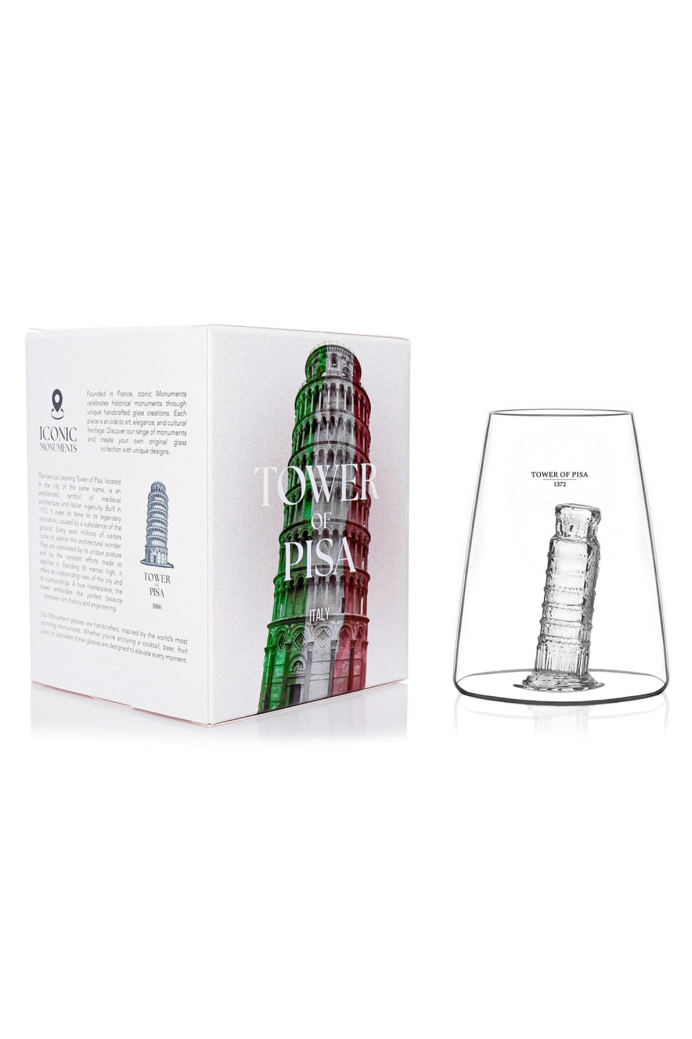 Alaskan Maker whisky glass Arc de Triomphe Monuments