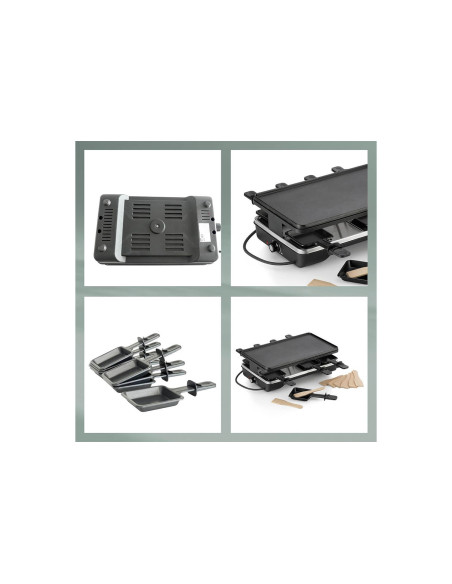 Kela Geneva gietijzeren raclette/grill voor 8 personen