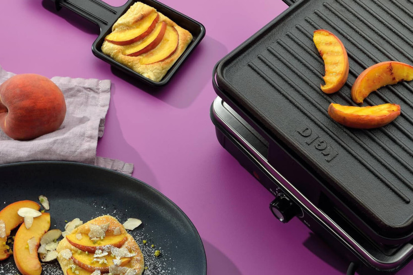 Apparecchio per raclette/griglia in ghisa Kela Geneva per 8 persone
