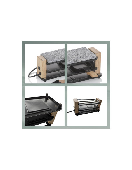 Kela Bedretto raclette/pierrade-apparat för 2 personer