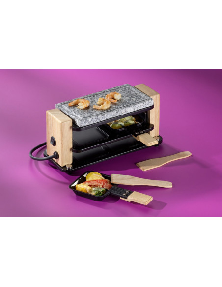 Kela Bedretto raclette/pierrade-apparat för 2 personer