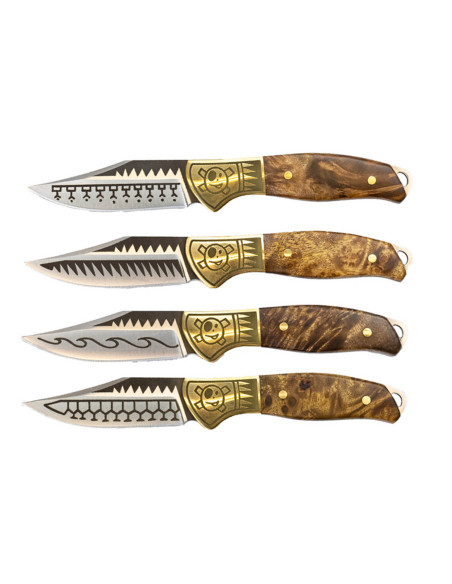 Set of 4 Homey's by Schiffmacher steak knives, 8cm blade
