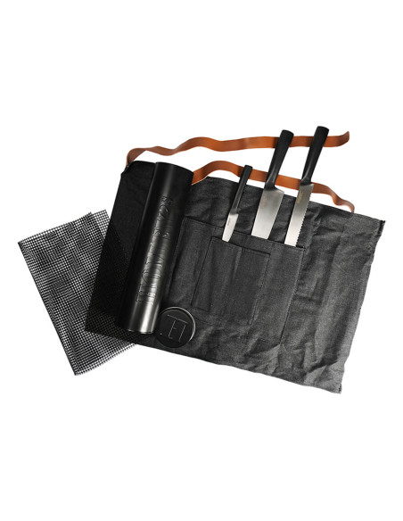 Homey's Grilla gavesett med 5 grillredskaper