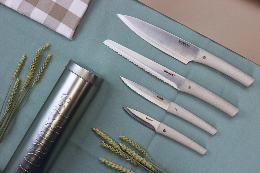 Conjunto de cozinha ecológico de 6 peças Nødigh da Homey