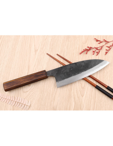 Hidetsune BS2 15cm deba japansk handgjord kniv