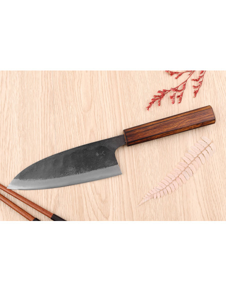 Hidetsune BS2 15cm deba japanilainen käsintehty veitsi