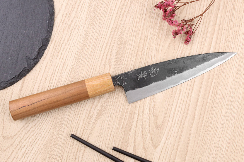 Kouki Hashimoto BS2 13,5 cm coltello multiuso giapponese fatto a mano