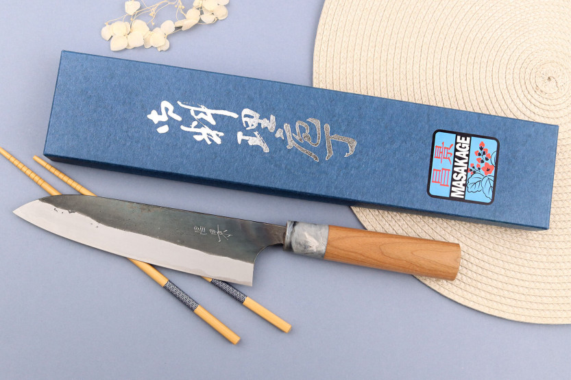 Masakage Mizu 18cm traditionell japansk kockkniv