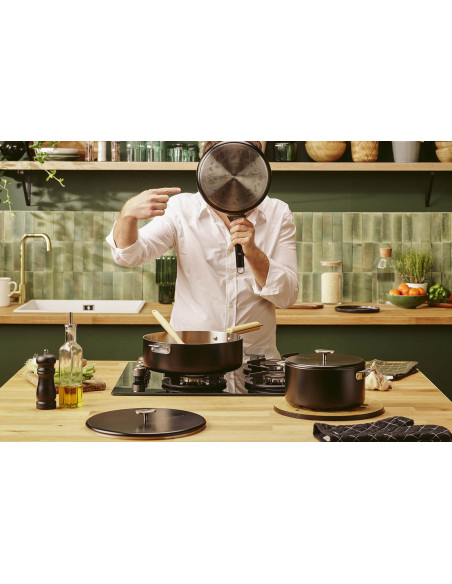 Cookut La Merveilleuse 16cm ruostumattomasta teräksestä valmistettu Steel Green® kattila
