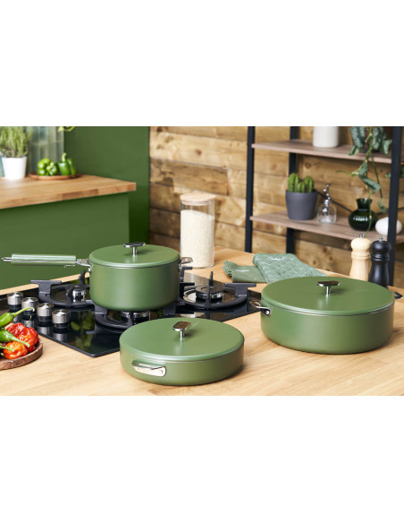 Cookut La Merveilleuse 16 cm gryde i rustfrit stål Steel Green® gryde