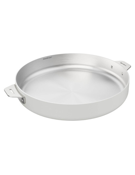 Cookut La Merveilleuse Frigideira de 28 cm em aço inoxidável Steel Green®