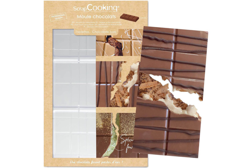 Professionel Scrapcooking 3 chokoladebarform