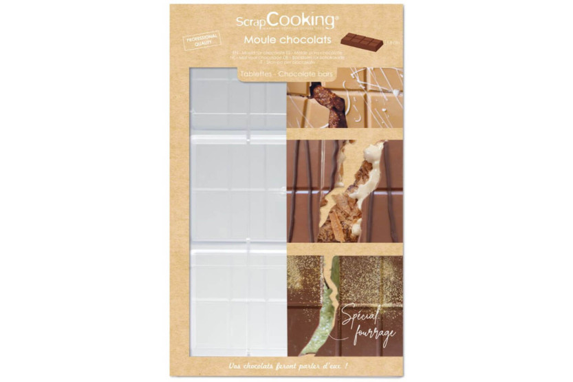 Professionel Scrapcooking 3 chokoladebarform