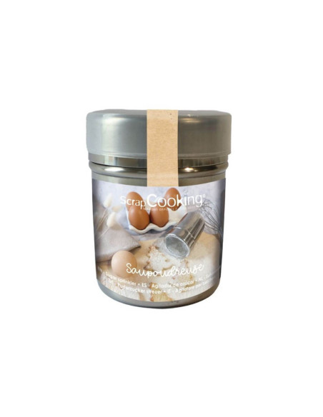 Scrapcooking finmasket pulveriseringsmaskine til flormelis, kakao m.m.