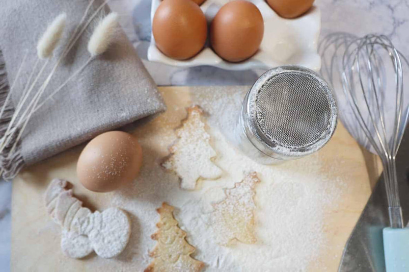 Macchina per polverizzare a maglia fine Scrapcooking per zucchero a velo, cacao e altro ancora