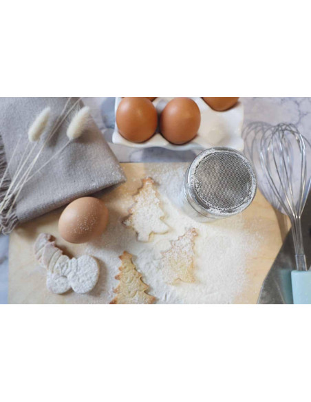Macchina per polverizzare a maglia fine Scrapcooking per zucchero a velo, cacao e altro ancora