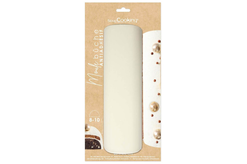 Scrapcooking log mould 28cm in non-stick steel