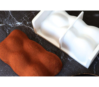 XXL nallekarhu 3D Scrapcooking silikonimuotti 2