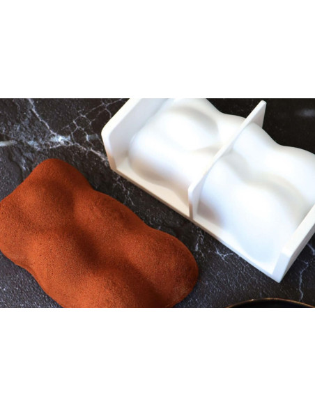 Molde de silicone para cozinha de sucata 3D com ursinho de peluche XXL