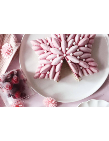 Scrapcooking Silikon-Spritzgebäckform Celeste 3D