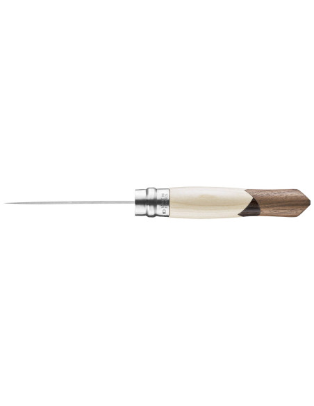 Opinel Tradition Luxe Cime n°09 folding knife 9cm blade maple + ash + walnut handle