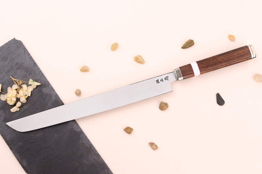 Sakai Takayuki Shiden 27 cm sakimaru japansk håndlavet kniv