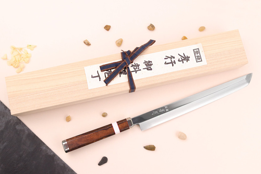 Sakai Takayuki Shiden 27 cm sakimaru japansk håndlavet kniv