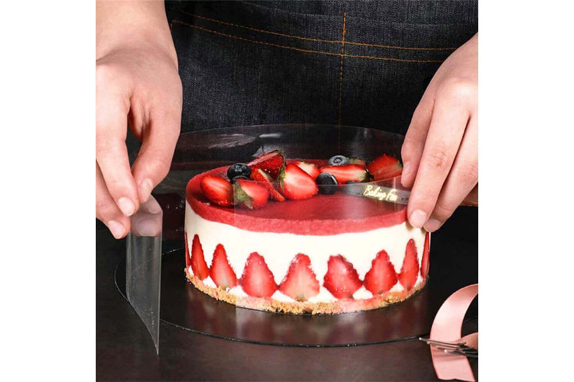 Scrapcooking rhodoidband för desserter 3m - H4cm återanvändbart