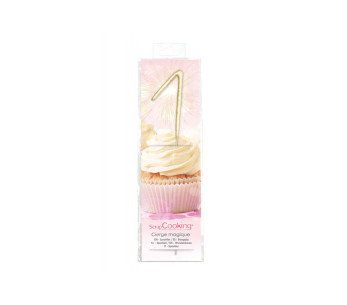 XXL gold Scrapcooking magic candle figure 2