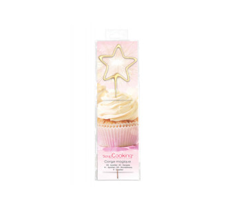 Golden Scrapcooking XXL magic candle in various shapes 2