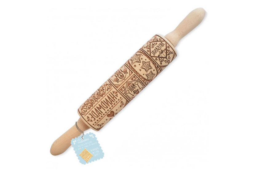 Scrapcooking Home Made Impressum Nudelholz 39cm