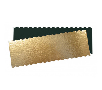 5 Scrapcooking kakeoppsatser i gull og svart - 30 x 10 cm