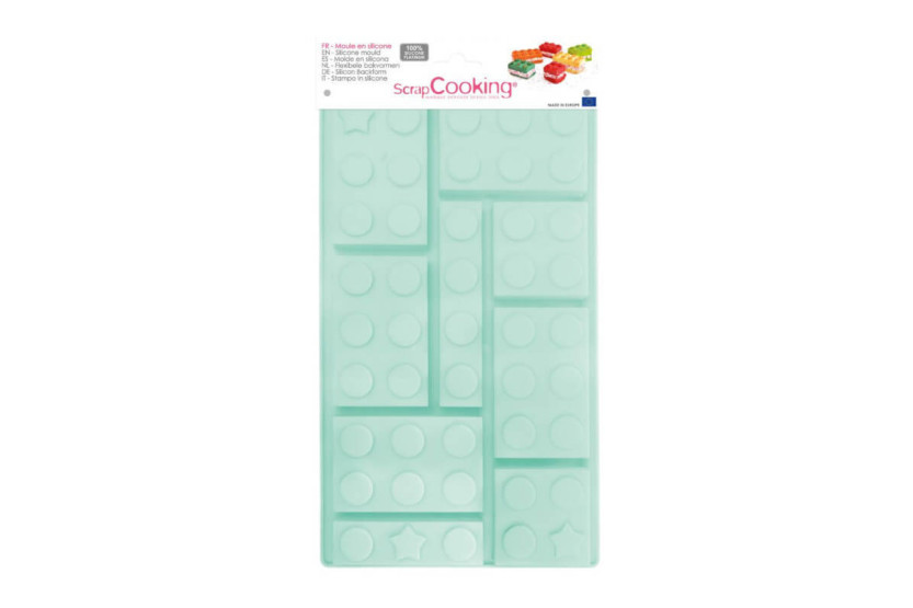 Molde de silicona para tartas Scrapcooking - Ladrillos