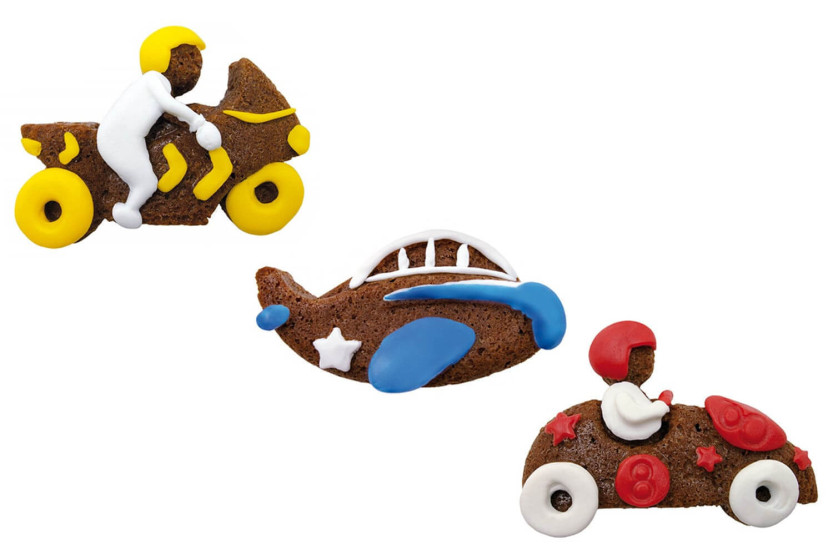 Scrapcooking Silikon-Kuchenform "Transporte".