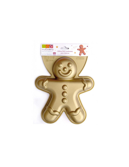 Scrapcooking silikone kageform - Gingerbread Man