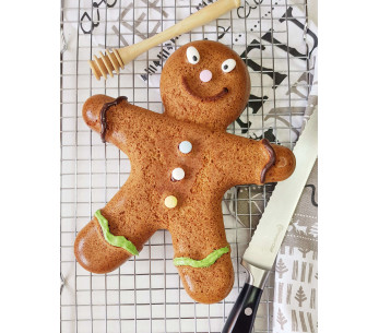 Forma de silicone para bolos Scrapcooking - Gingerbread Man 2