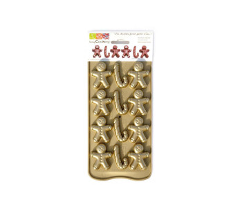 Molde de chocolate Scrapcooking silicona - Petit homme d'épices