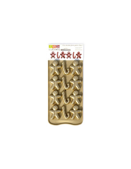Sjokoladeform Scrapcooking silikon - Petit homme d'épices