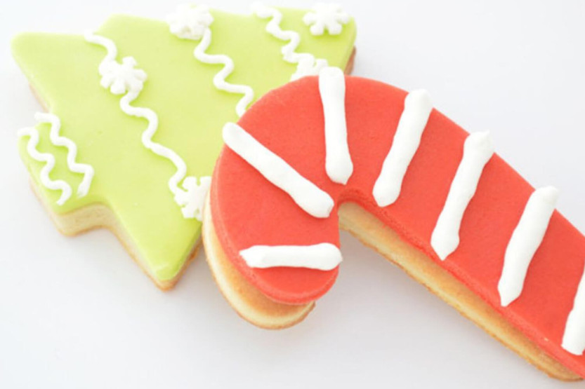 Balde de 18 cortadores de aço para bolachas de Natal Scrapcooking