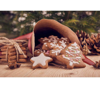 Caja de 5 cortadores de árbol de Navidad de polipropileno Scrapcooking 2